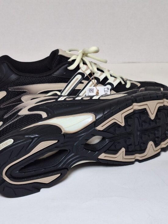 Adidas Originals Temper Run 2.0 Core Black Ivory Wonder Beige JH7143 Men Size 13